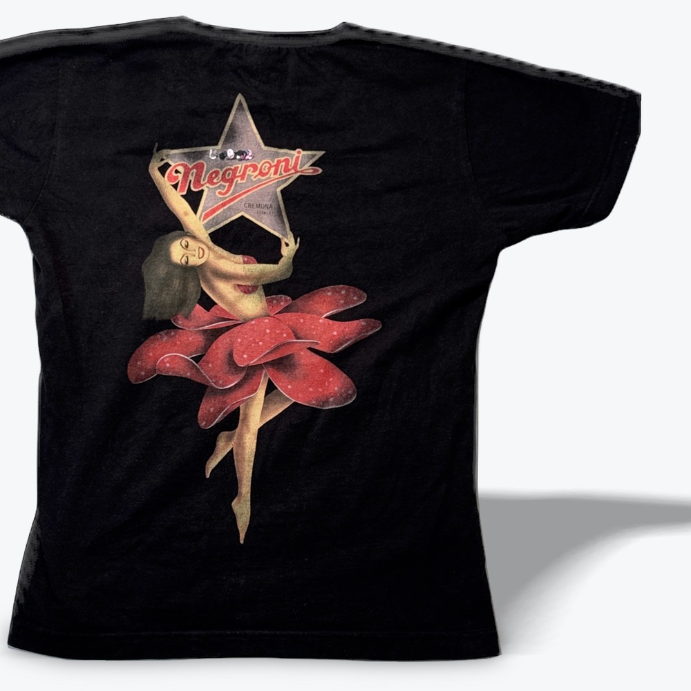 Negroni Cremona Pin Up T Shirt Stedman Classic Tag Womens Size Large